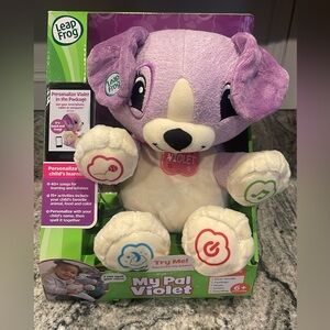 Leap Frog, My Pal Violet Plush Puppy, Educational Toy